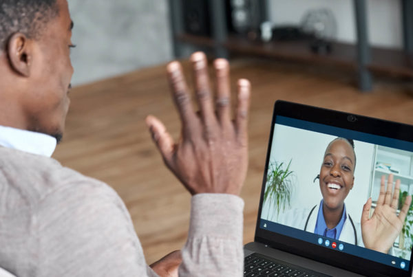 Patient Doctor Wave Telehealth