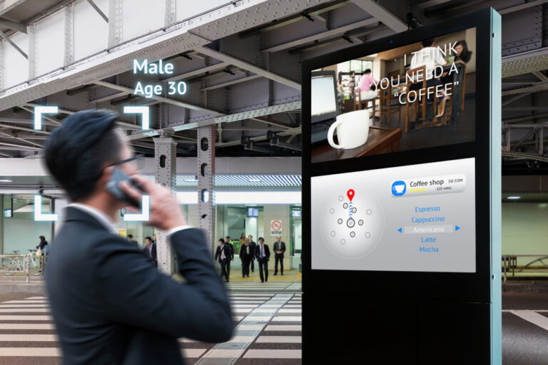 Street Traffic City Digital Sign